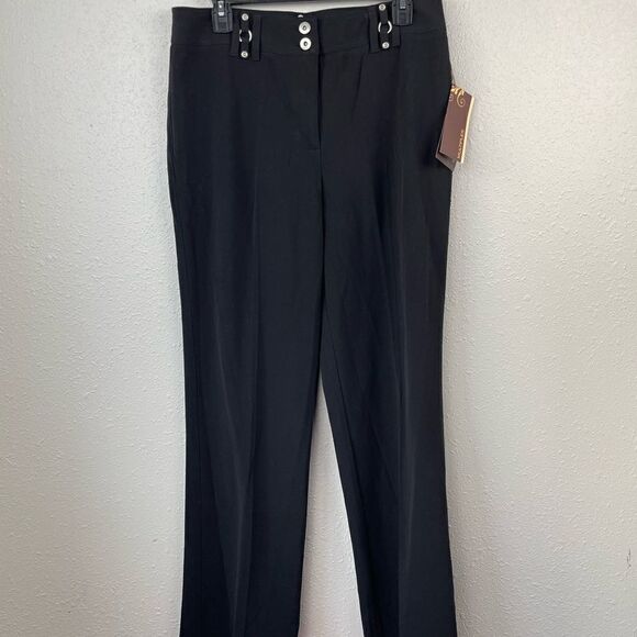 NWT Multiples Black Dress Pants Size 8 - Picture 1 of 8